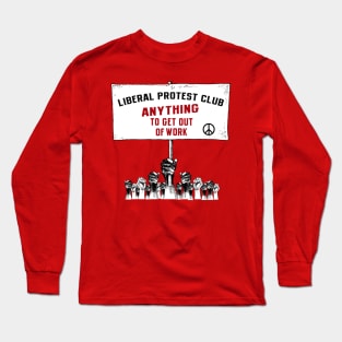 LIBERAL PROTEST CLUB Long Sleeve T-Shirt